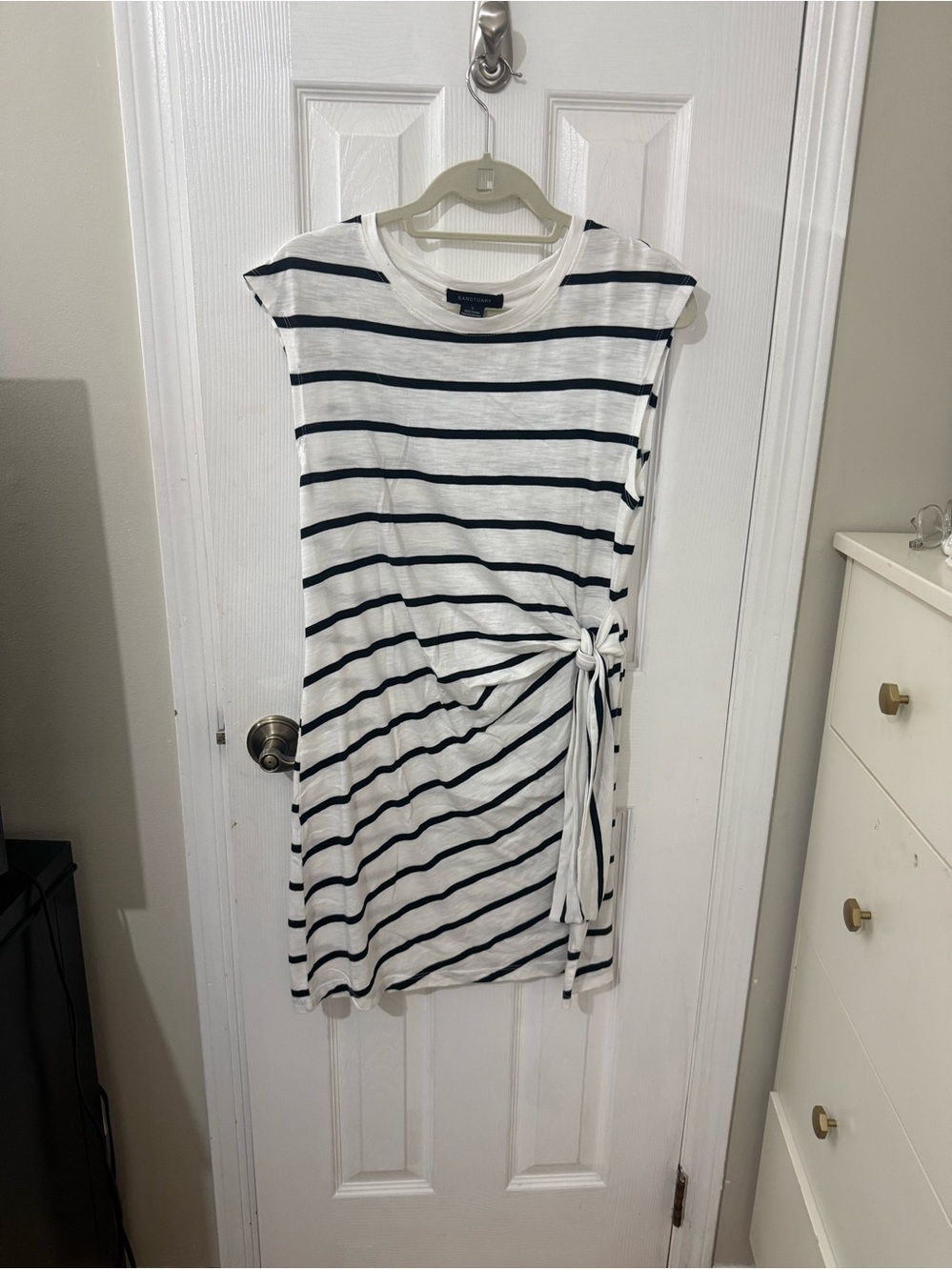 Sanctuary Side Tie T Shirt Dress - Size S